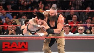 Watch Braun Strowman decimates a local competitor: Raw, Aug. 22, 2016 Video