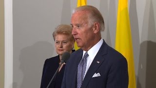 Watch Biden in talks with leaders of Estonia, Latvia, Lithuania Video
