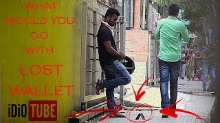 Watch Social Experiment - Lost Wallet In Public! (Shocking Reactions) - iDiOTUBE Video