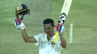 Watch Duleep Trophy 2016-17: India Red vs India Green - Sudip Chatterjee's stroke-filled century Video