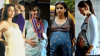 Watch Actresses who have flaunted baby bump in movies Video