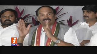 Watch TPCC Accepting Challenge From KCR Irrigation Projects | iNews Video