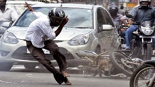 Watch road accidents in india live - be carefull Video