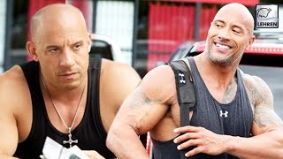 Watch Dwayne Johnson DEFEATS Vin Diesel Video