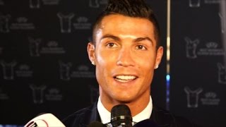 Watch Ronaldo crowned UEFA Best Player in Europe Video