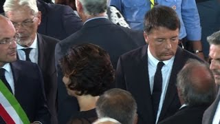 Watch Italy mourns quake victims at funeral attended by PM, president Video