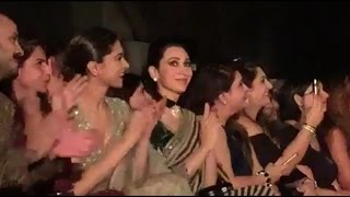 Watch Deepika Padukone & Karisma Kapoor Cheers As Kareena Kapoor Khan Walks The Ramp Video