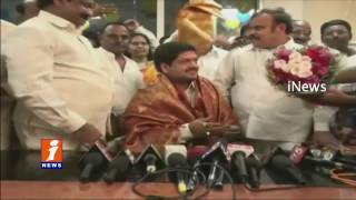 Watch Kollu Ravindra Launches His Own Chamber at Temporary Secretariat | iNews Video