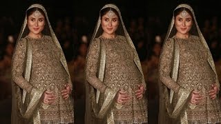 Watch Aww! How Kareena Kapoor feels walking ramp with her unborn Video