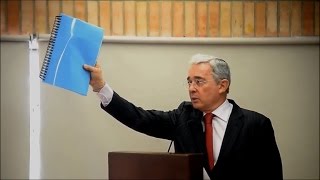 Watch Colombia's ex-president calls for voters to reject peace deal Video