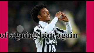 Watch Juventus make final assault on Cuadrado Video