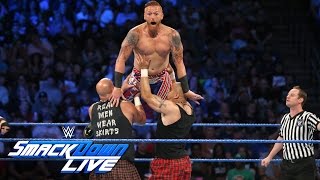 Watch Heath Slater & Rhyno vs Headbangers - Tag Team Title Tournament Match: SmackDown Live, Aug. 30, 2016 Video