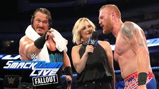 Watch Heath Slater thanks his "big ol' refrigerator of an angel": SmackDown Live Fallout, Aug. 30, 2016 Video