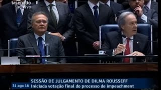 Watch Raw: Senate Votes to Impeach Brazil's President Video