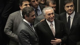 Watch Michel Temer sworn in as Brazil's new president Video