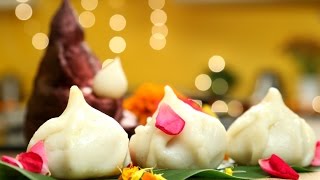 Watch Steamed Modak Recipe - 3 Different Fillings - Ganesh Chaturthi Special Video