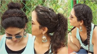 Watch SIMPLE 2 Minute Curly Hairstyles Back To School Knot Me Pretty Video