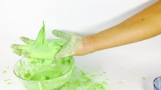 Watch How to Make MAGIC MUD without tonic water  with cornstarch Video