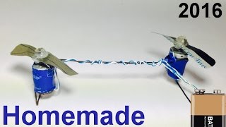Watch How to Make a HELICOPTER with MOTOR at Home that Flies Easy Video
