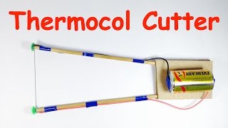 Watch HOW TO MAKE THERMOCOL CUTTER AT HOME Video