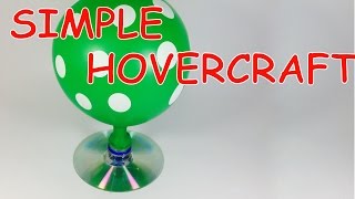 Watch HOW TO MAKE A HOVERCRAFT WITH A CD AT HOME Video