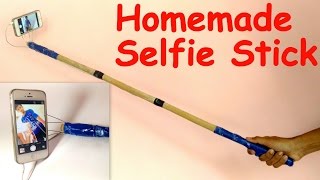 Watch How to Make a SELFIE STICK at HOME Video