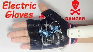 Watch How to make ELECTRIC SHOCK GLOVES at Home - HomeMade Video