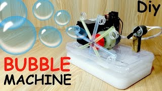 Watch How to Make a Bubble Machine with Motor at home Video
