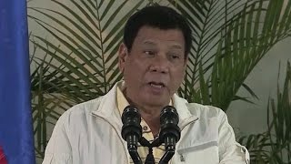 Watch Philippine president has vulgar insult for Obama Video