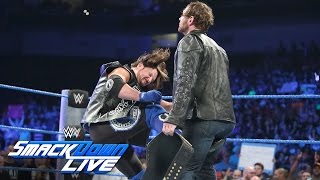 Watch Dean Ambrose comes face-to-face with AJ Styles before Backlash: SmackDown LIVE, Sept. 6, 2016 Video