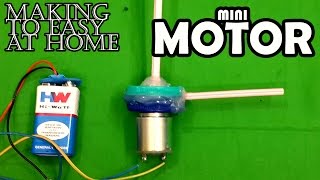 Watch How to Make Mini Motor Pump At Home - Easy Way Video