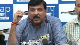 Watch AAP leader Sanjay Singh to file defamation suit against AAP MLA Colonel Devinder Sehrawat Video