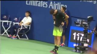 Watch Juan Martin Del Potro, Emocionado en el US Open 2016. Vs Wawrinka Video