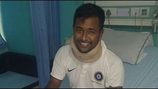 Watch Pragyan Ojha gets hit on the head during Duleep Trophy match Video