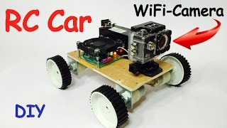 Watch How to Make Smart RC CAR with Wireless Camera at Home Video
