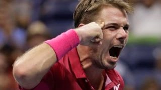 Watch Novak Djokovic vs Stanislas Wawrinka AMAZING POINT US OPEN 2016 Video