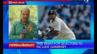 Watch Gautam Gambhir impresses in Duleep Trophy; will Gambhir be prefered over Shikhar Dhawan Video