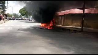 Watch Cauvery row: Violence Bengaluru erupts again Video