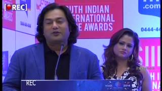 Watch SIIMA Awards 2014 Curtain Raiser Press Meet Actress Shriya Actor Rana bytes Video