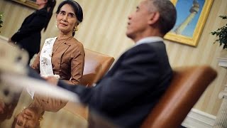Watch US to lift trade sanctions against Myanmar Video
