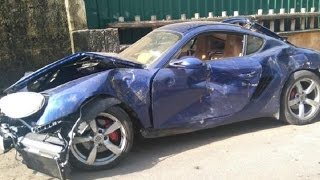 Watch Chennai: One killed, 10 injured as 'drunk' driver crashes Porsche into autos Video