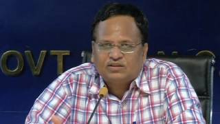Watch Delhi Health Minister Satyendar Jain Briefs Media on Chikengunya Video