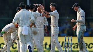 Watch India vs New Zealand - 1st Test - Day 2 - India All Out For 318 in 1st Innings Video