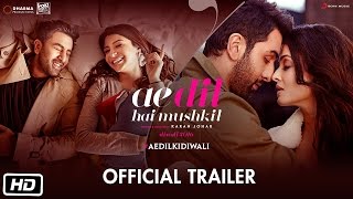 Watch Ae Dil Hai Mushkil Trailer | Karan Johar Aishwarya Rai Bachchan Ranbir Kapoor Anushka Sharma Video