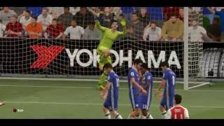Watch FIFA 17 Chelsea vs Arsenal 5-0 Highlights Video