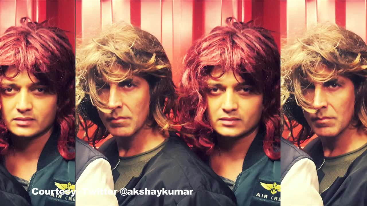 Watch OMG! Akshay Kumar And Riteish Turn BLONDE For This Film Video