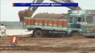 Watch Floods Flows at Lower Manair Dam in Karimnagar - Dangerous Condition | iNews Video
