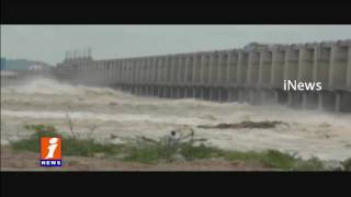 Watch Jurala Dam Filled With Floods Water - Mahabubnagar | iNews Video