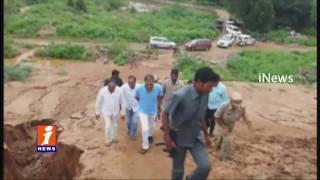 Watch Harish Rao Monitoring at Mid Manair Dam Karimnagar iNews Video