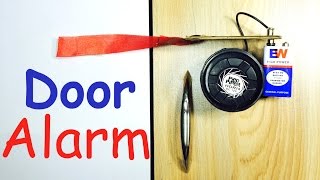 Watch How to make DOOR ALARM at Home Video